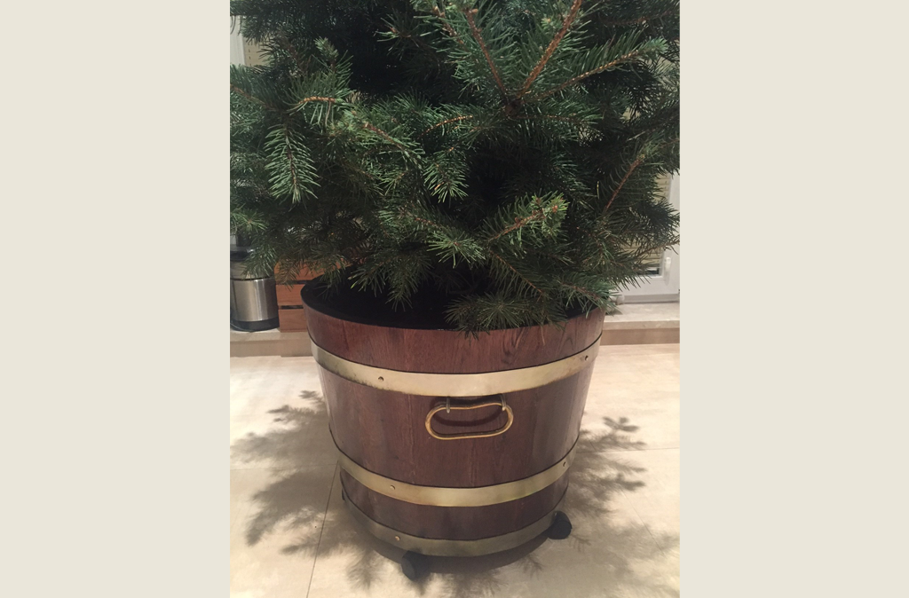 Donica DX 54x40 ciemny braz 1